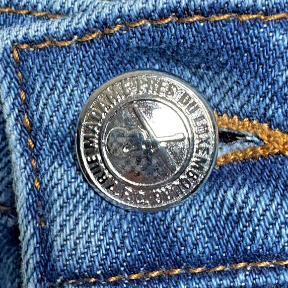 APC Petit Standard Mens Jeans 29 Slim Straight Button Fly Blue Denim - Picture 6 of 13